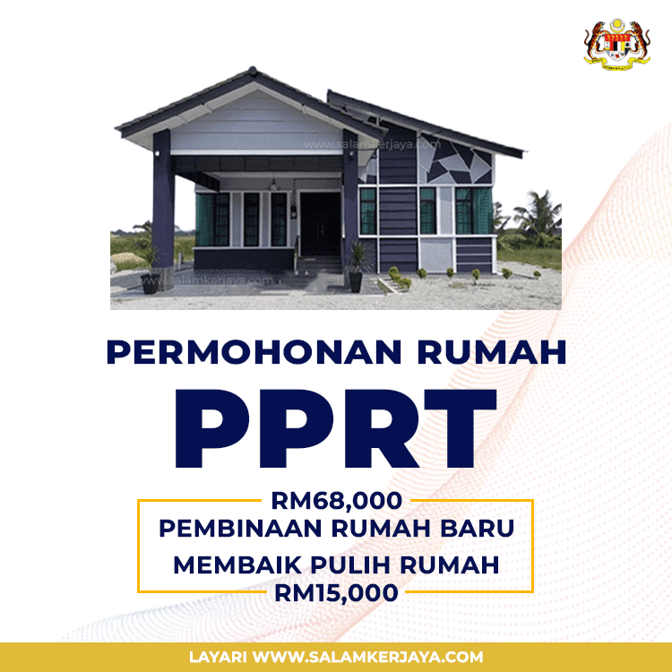 Permohonan Rumah PPRT Seluruh Malaysia Tahun 2022